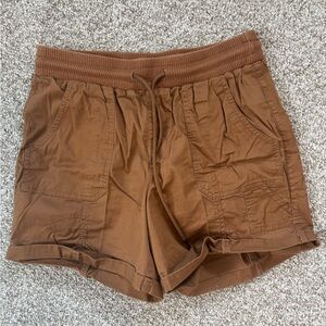 one 5 one Brown Cargo Shorts Relaxed Fit